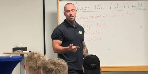 Föreläsning inom wellness och hälsa med Oscar Wrede